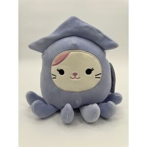 Squishmallow Karina Cat 8" in Stacy Squid‎ Costume Plush Kellytoy NEW